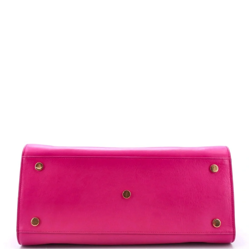 RARE! YSL Sac De Jour In Bubblegum Pink. Completely Sold Out In This Color! NWT - Picture 4 of 9
